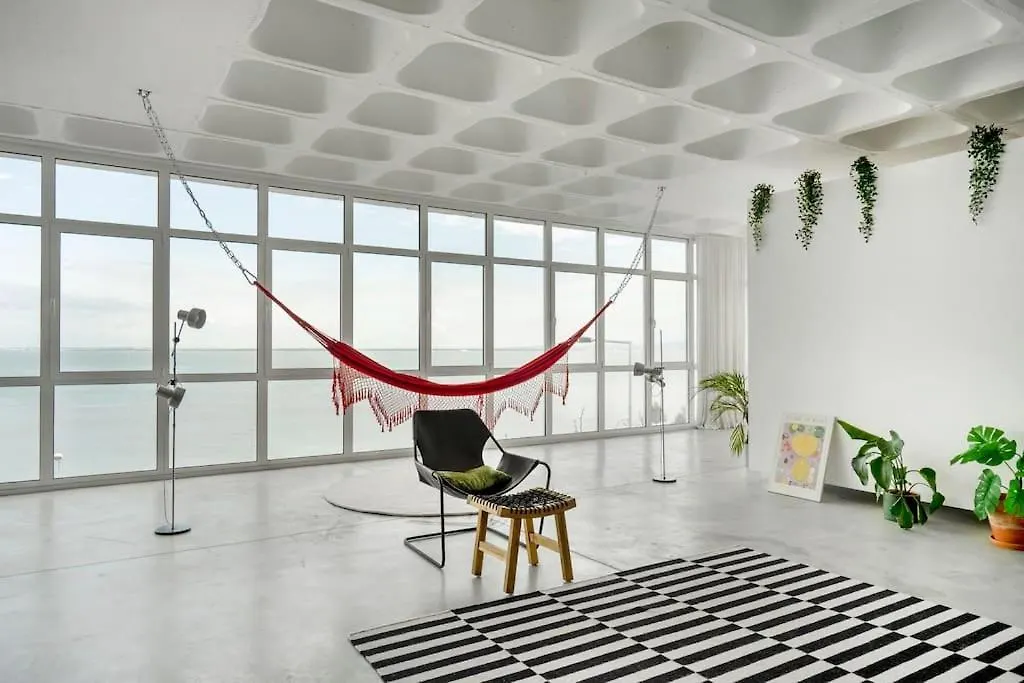 Appartement Loft Espacoso Com Vista Deslumbrante Para O Tejo Lissabon
