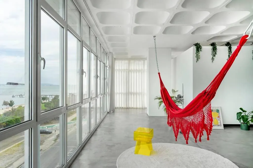 Appartement Loft Espacoso Com Vista Deslumbrante Para O Tejo Lissabon Portugal